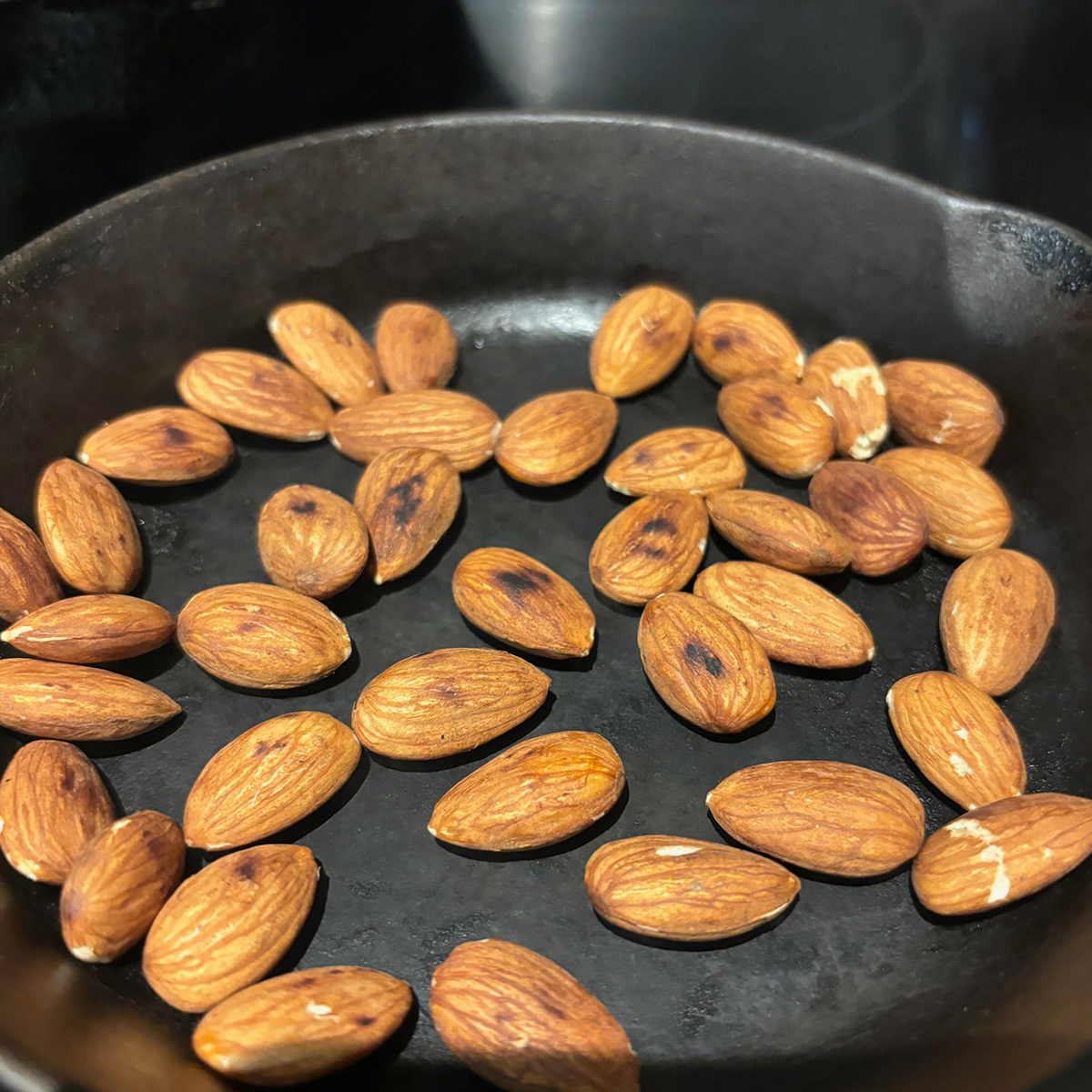 roasted almonds for beetroot and feta salad