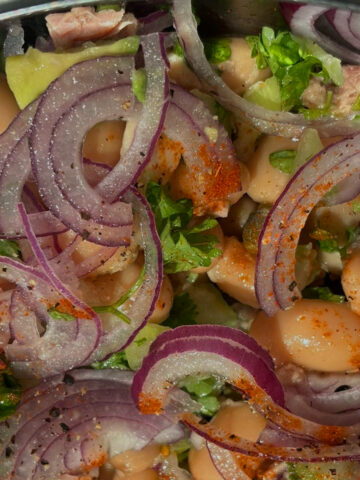 tuna salad with white beans